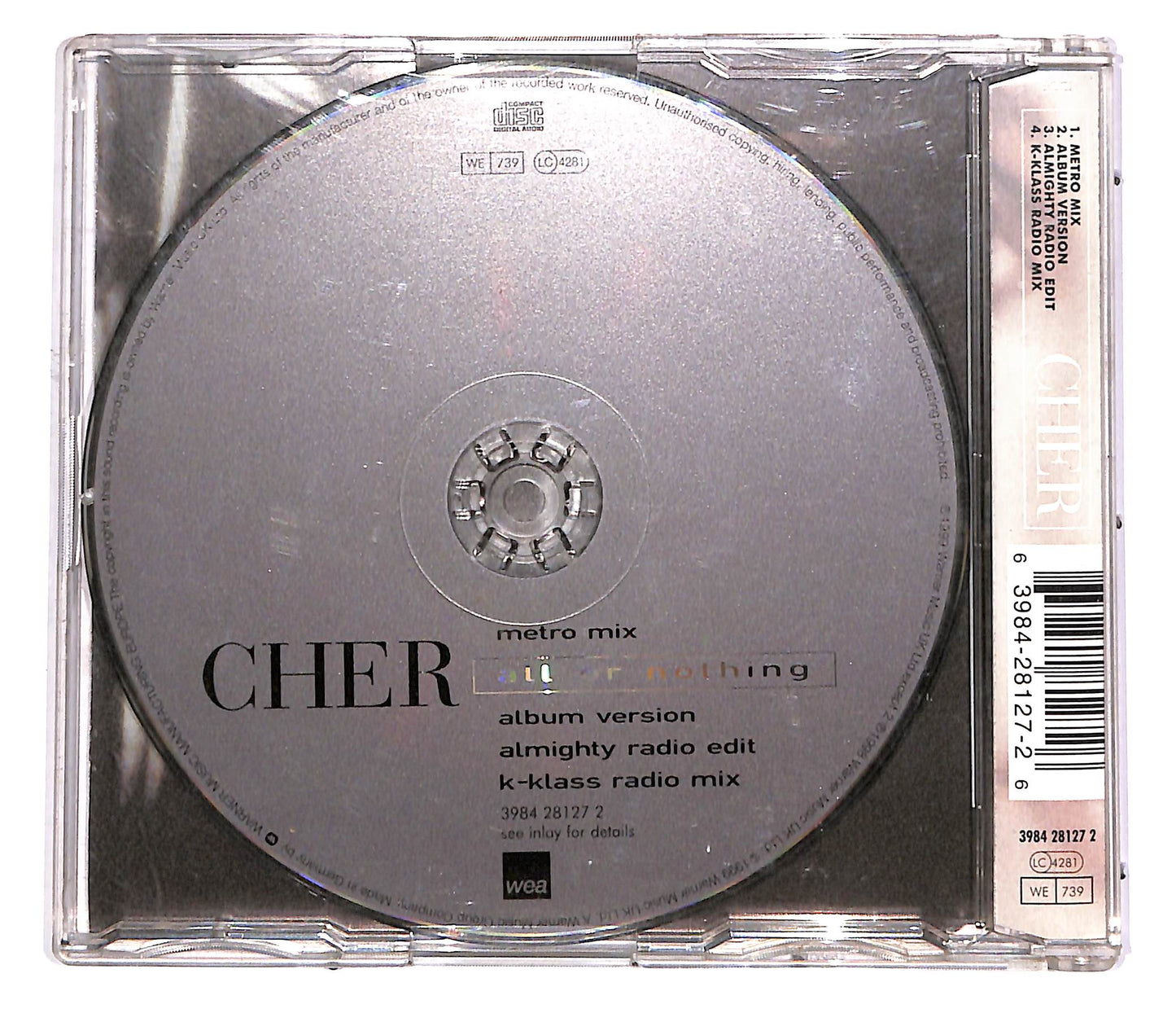 EBOND Cher - All Or Nothing CD CD052634