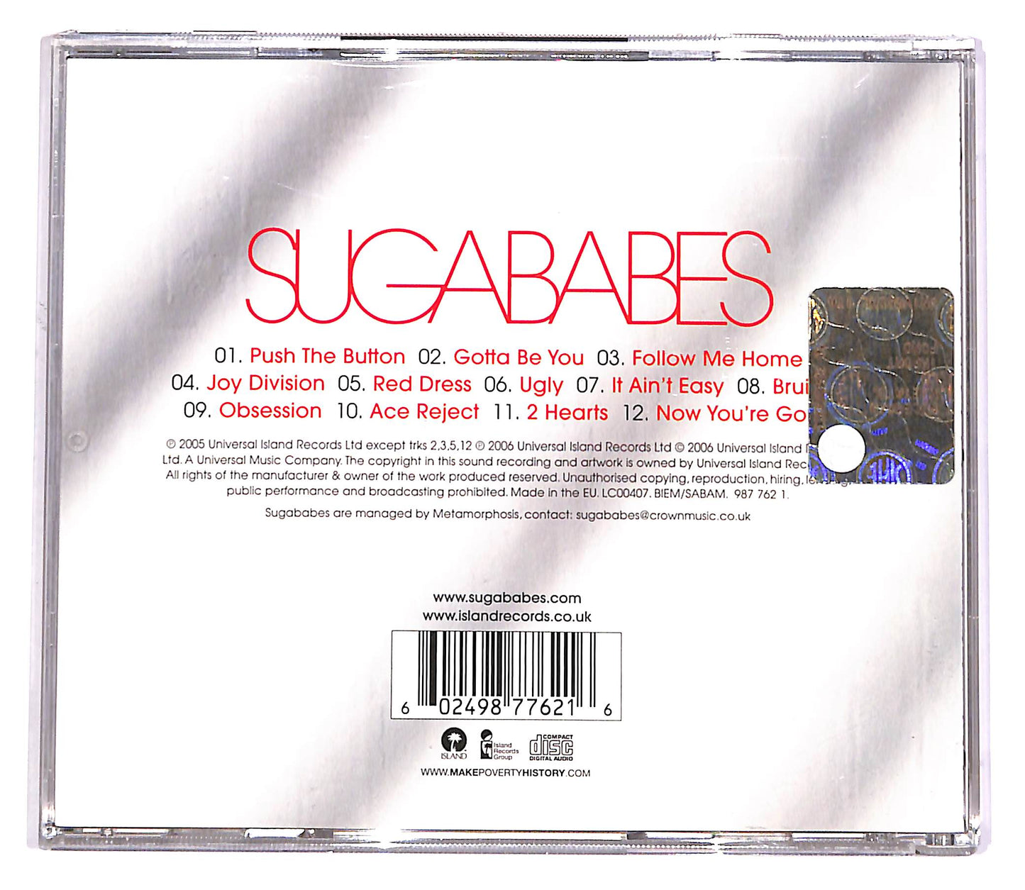 EBOND Sugababes - Taller In More Ways CD CD052636