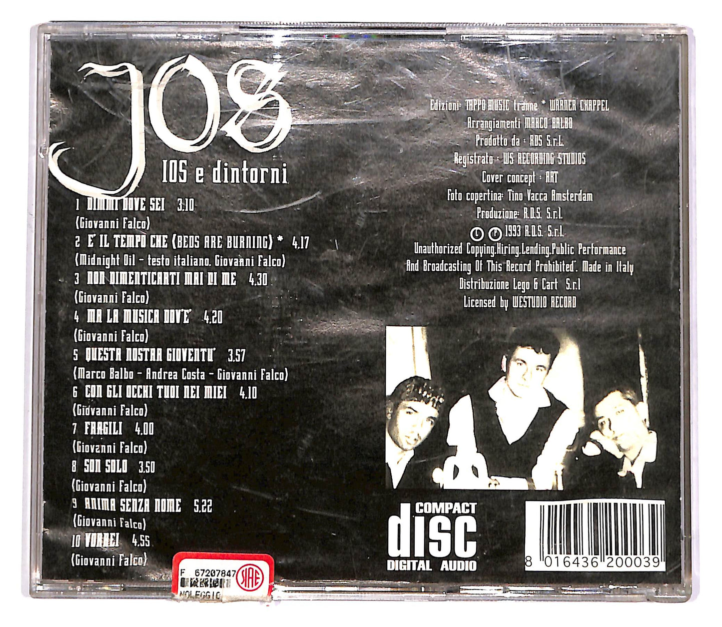 EBOND IOS - Ios E Dintorni CD CD052637