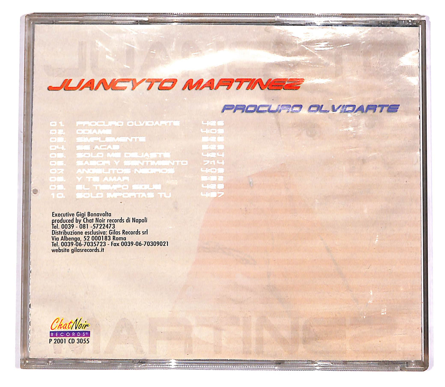 EBOND Juancyto Martinez - Procuro Olvidarte EDITORIALE CD CD052642