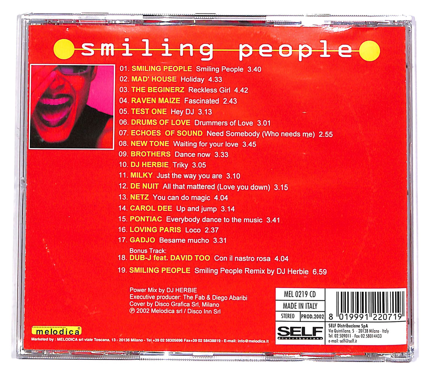 EBOND DJ Herbie - Smiling People Compilation CD CD052657