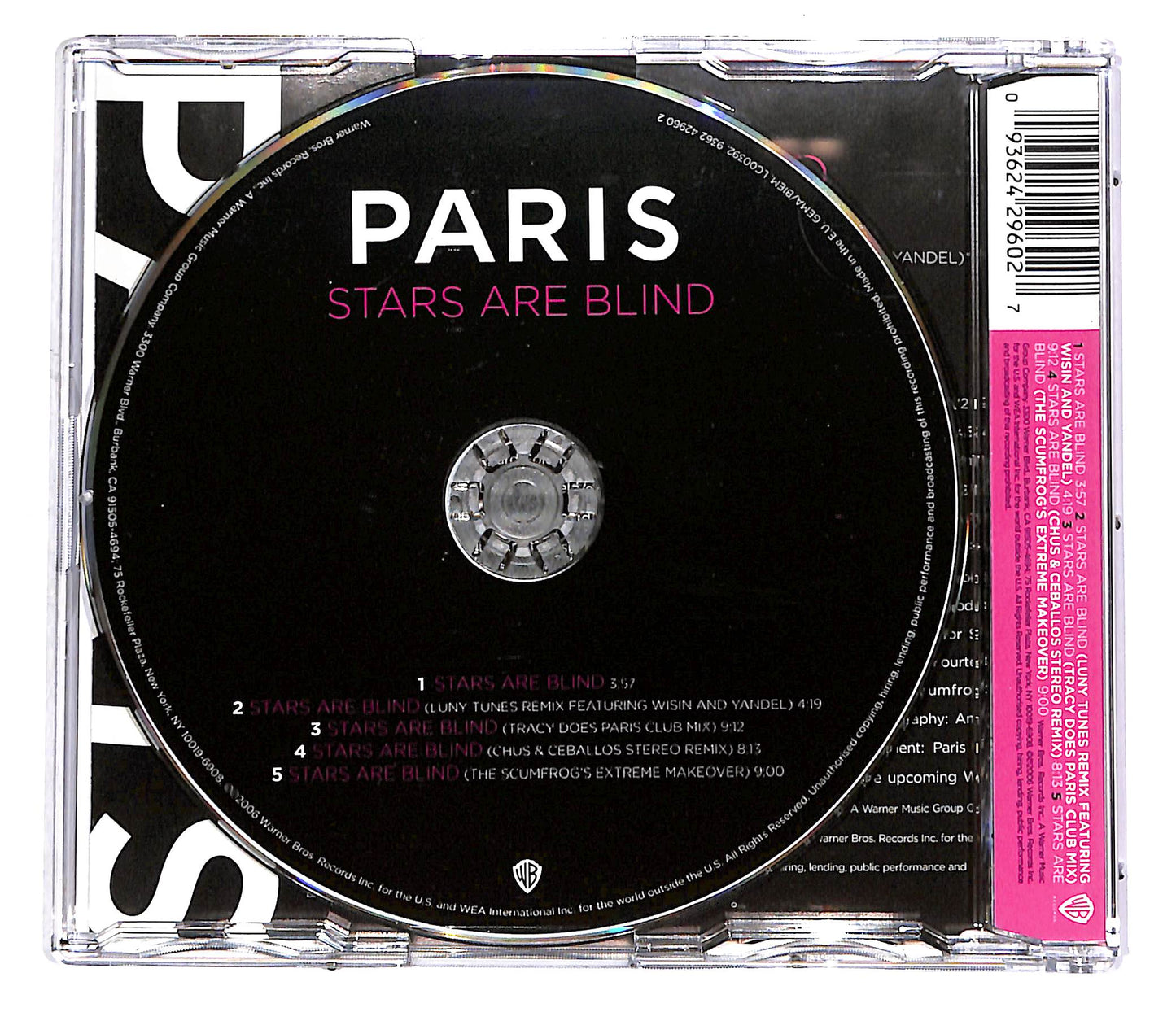 EBOND Paris - Stars Are Blind CD CD052661