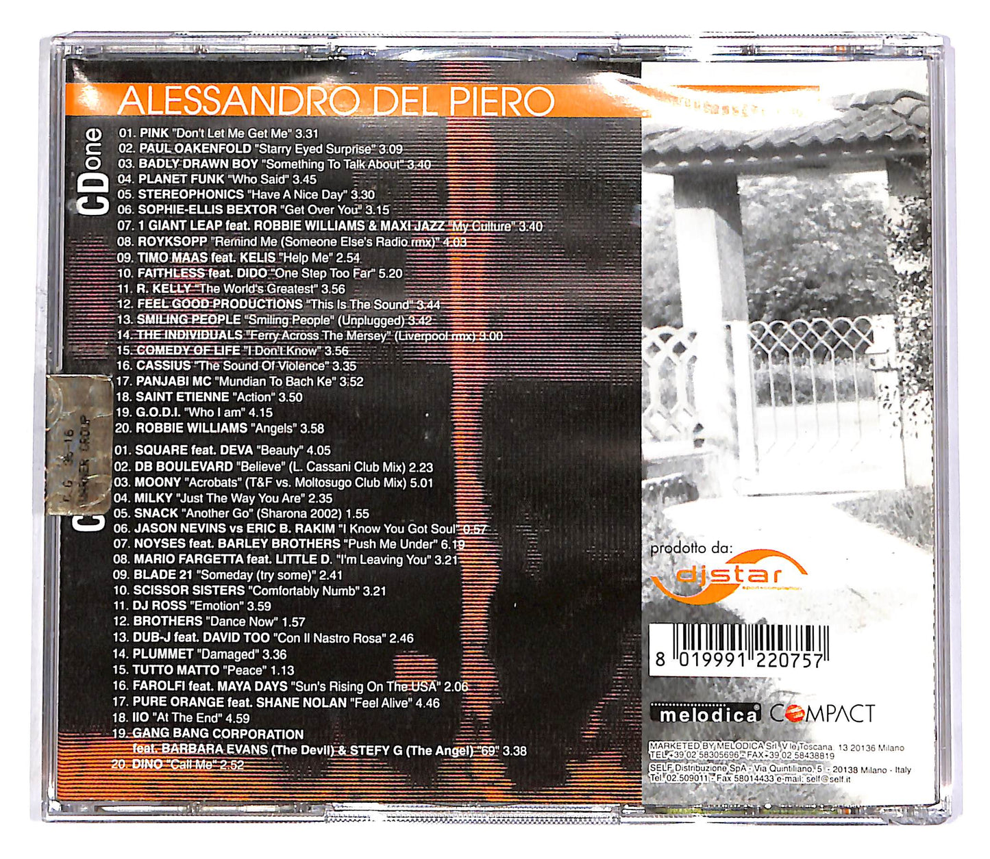 EBOND Various - Alessandro Del Piero ...in musica (2 dischi) CD CD052710