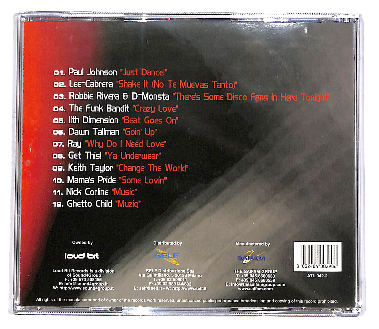 EBOND Various - Groove System - Unmixed Tracks For The Dance Floor CD CD052723