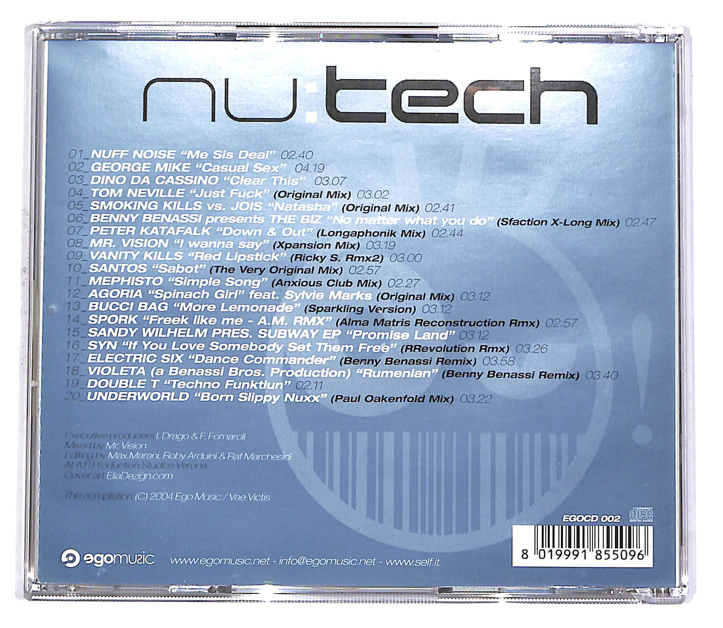 EBOND Nu:Tech - A Trip Into The New European Electronic Sound CD CD052736