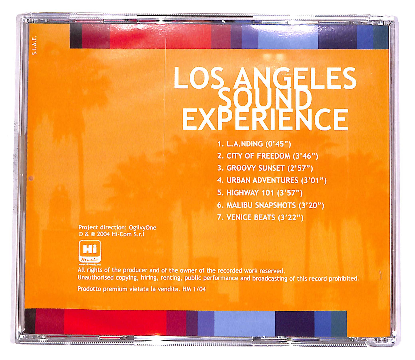 EBOND Los Angeles Sound Experience EDITORIALE CD CD052804