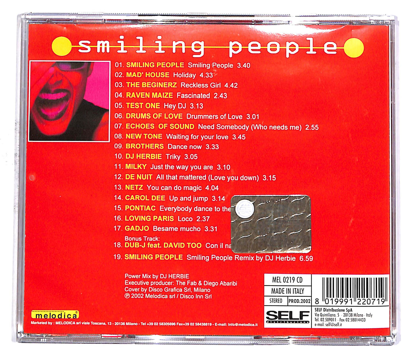 EBOND DJ Herbie - Smiling People Compilation CD CD052828