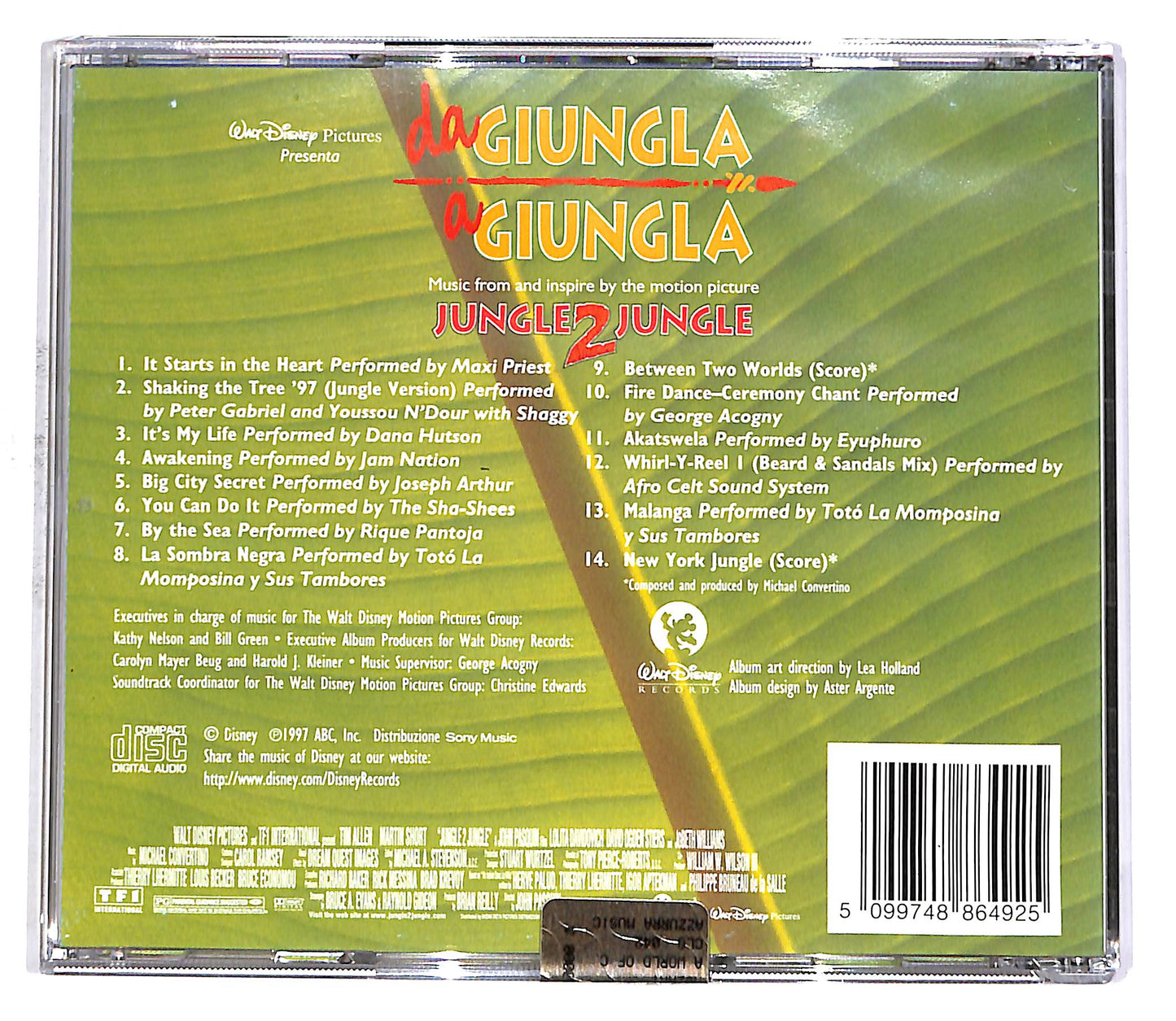 EBOND Walt Disney - Da Giungla A Giungla - Music From Motion Picture CD CD052831