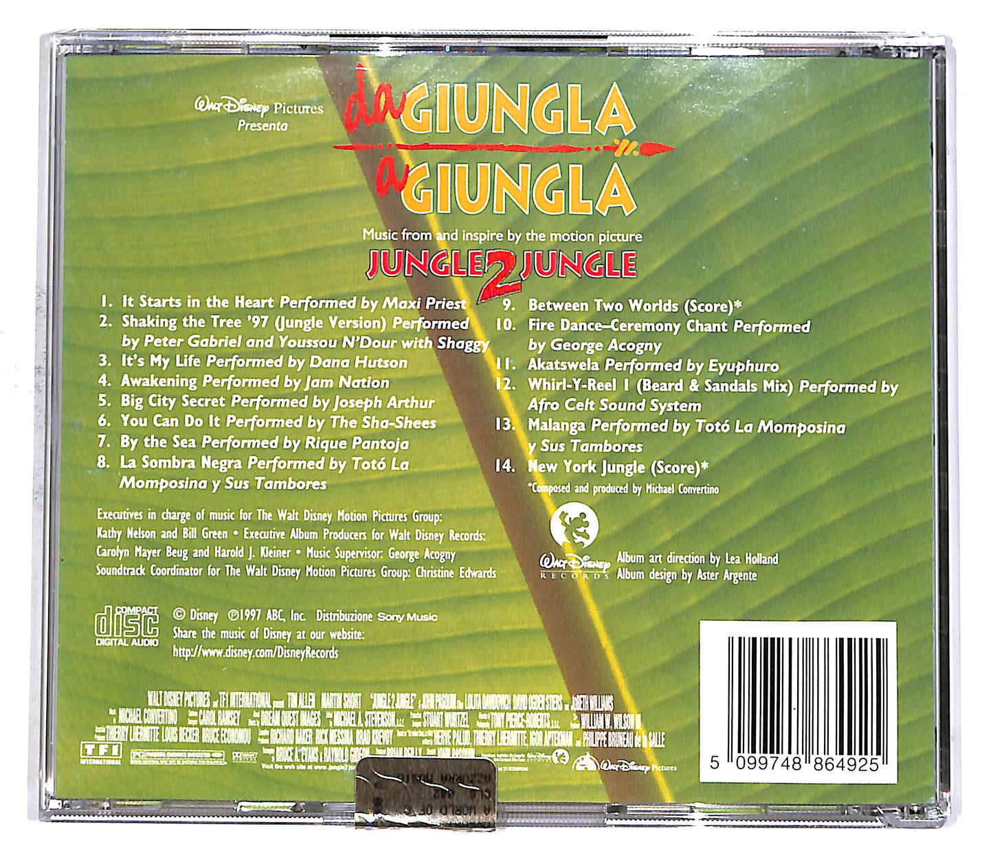 EBOND Walt Disney - Da Giungla A Giungla - Music From Motion Picture CD CD052909