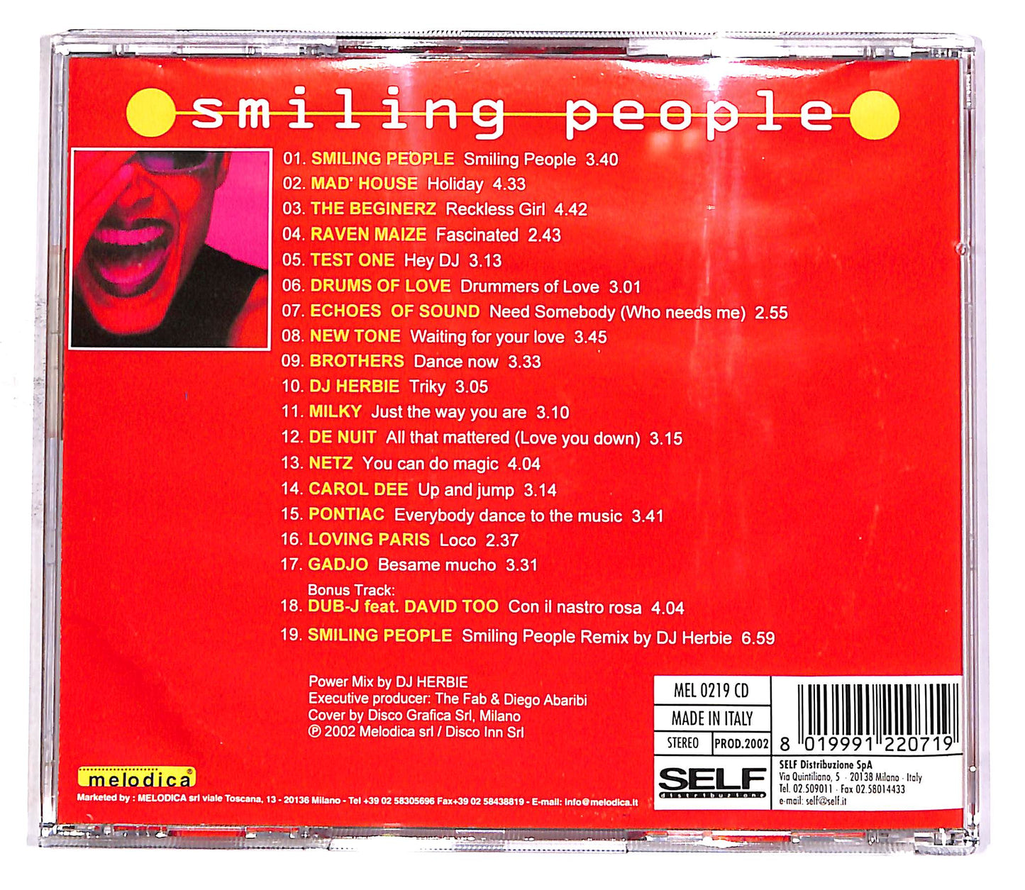 EBOND DJ Herbie - Smiling People Compilation CD CD052916