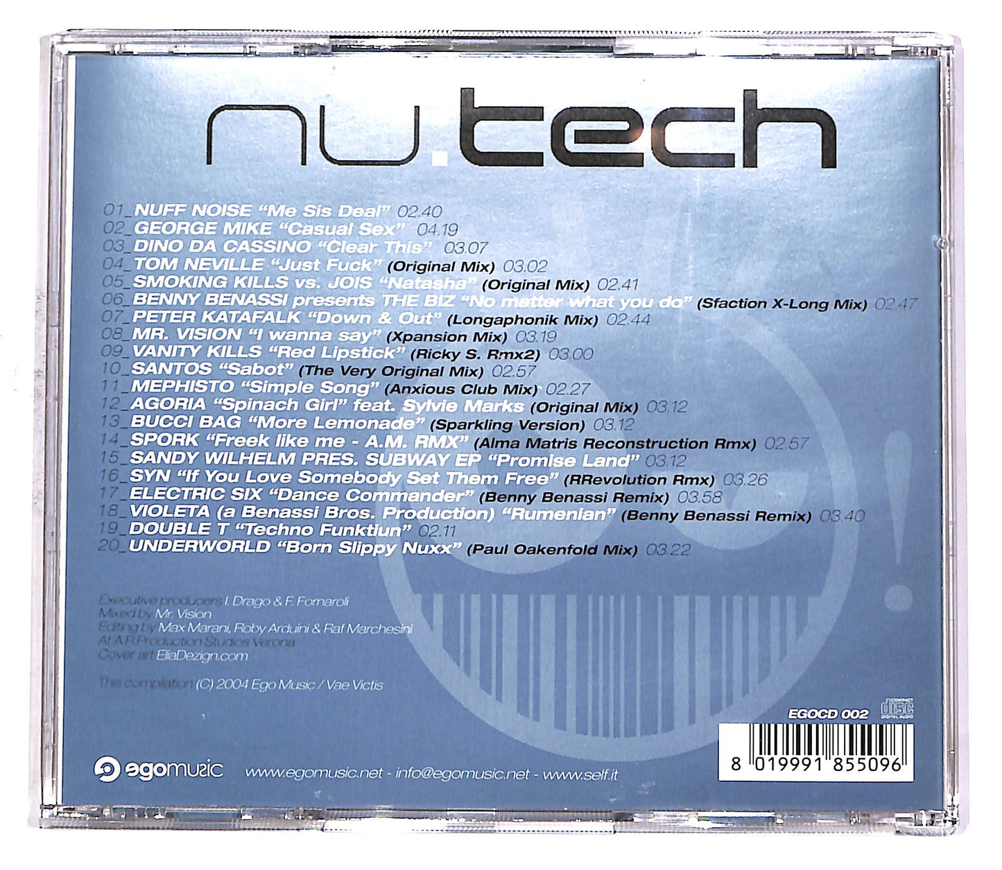 EBOND Various - Nu:Tech - A Trip Into The New European CD CD052925