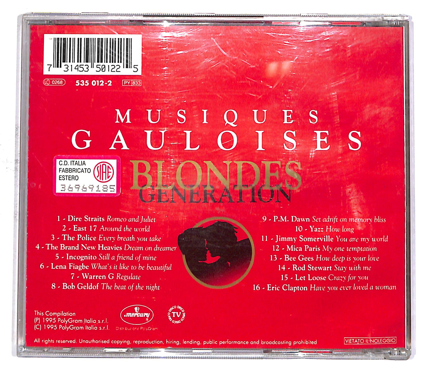 EBOND Musiques Gauloises - Blondes Generation CD CD052945