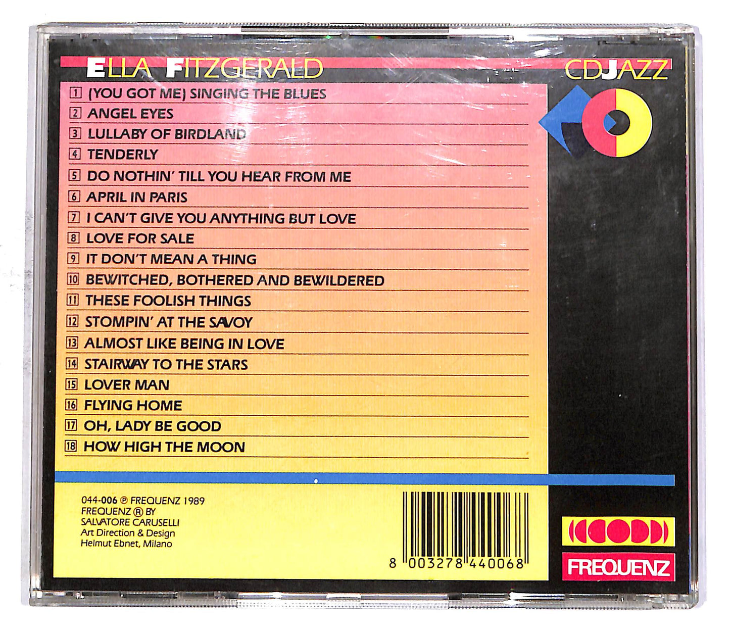 EBOND Ella Fitzgerald - 18 Top Tracks CD CD052947
