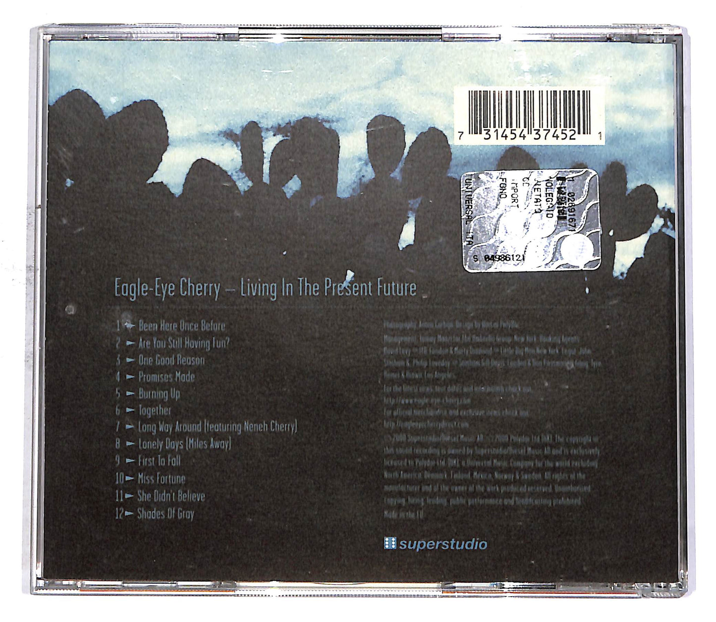 EBOND Eagle-Eye Cherry - Living In The Present Future CD CD052956