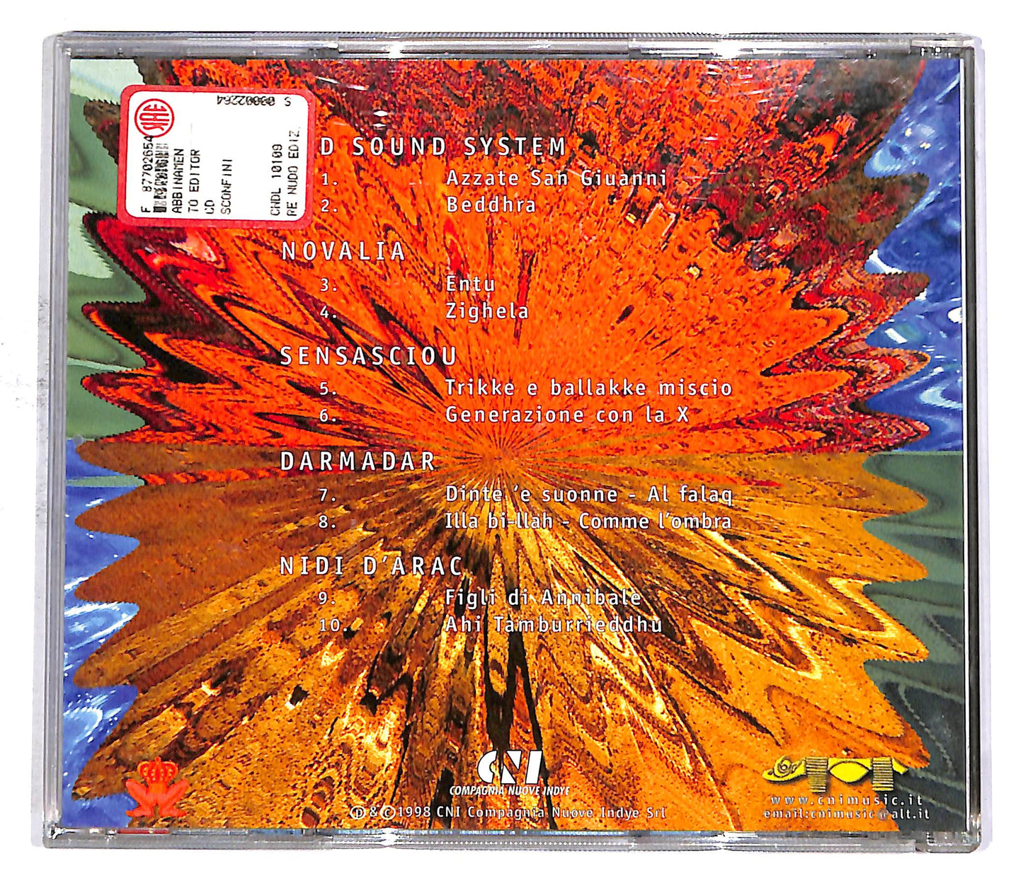 EBOND Various - Sconfini EDITORIALE CD CD053003