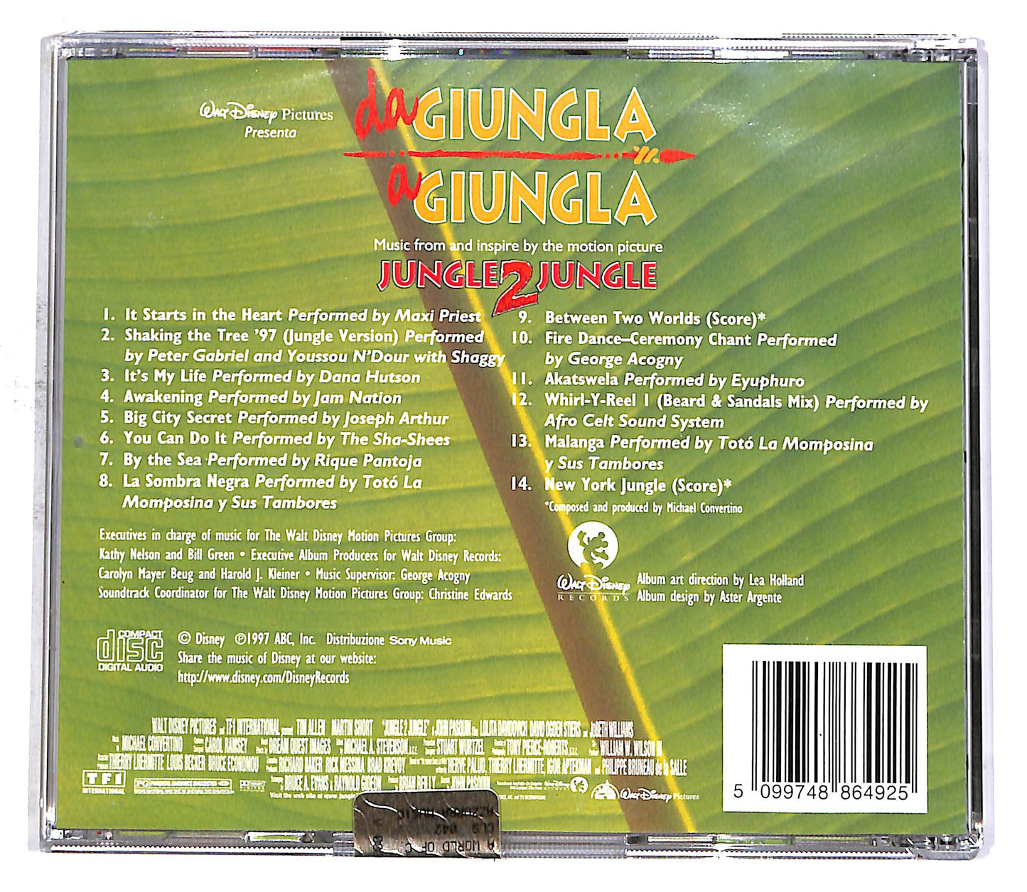 EBOND Walt Disney - Da Giungla A Giungla - Music From Motion Picture CD CD053006