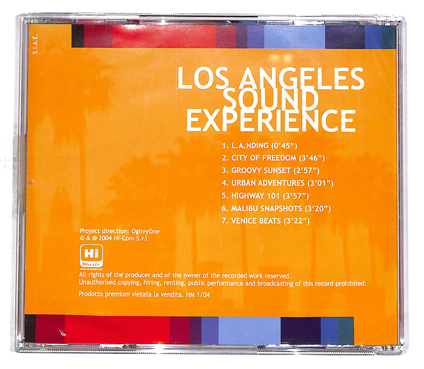 EBOND Los Angeles Sound Experience EDITORIALE CD CD053009