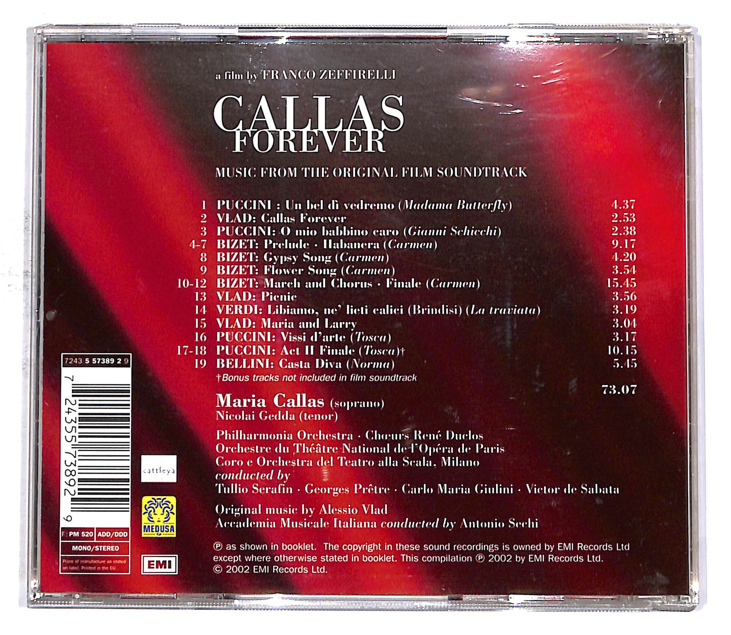 EBOND Various - Callas Forever CD CD053015