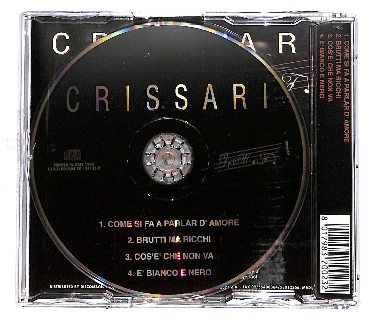EBOND Crissari - Crissari CD CD053063