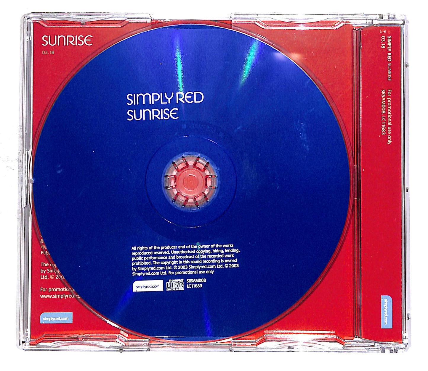 EBOND Simply Red - Sunrise CD CD053068