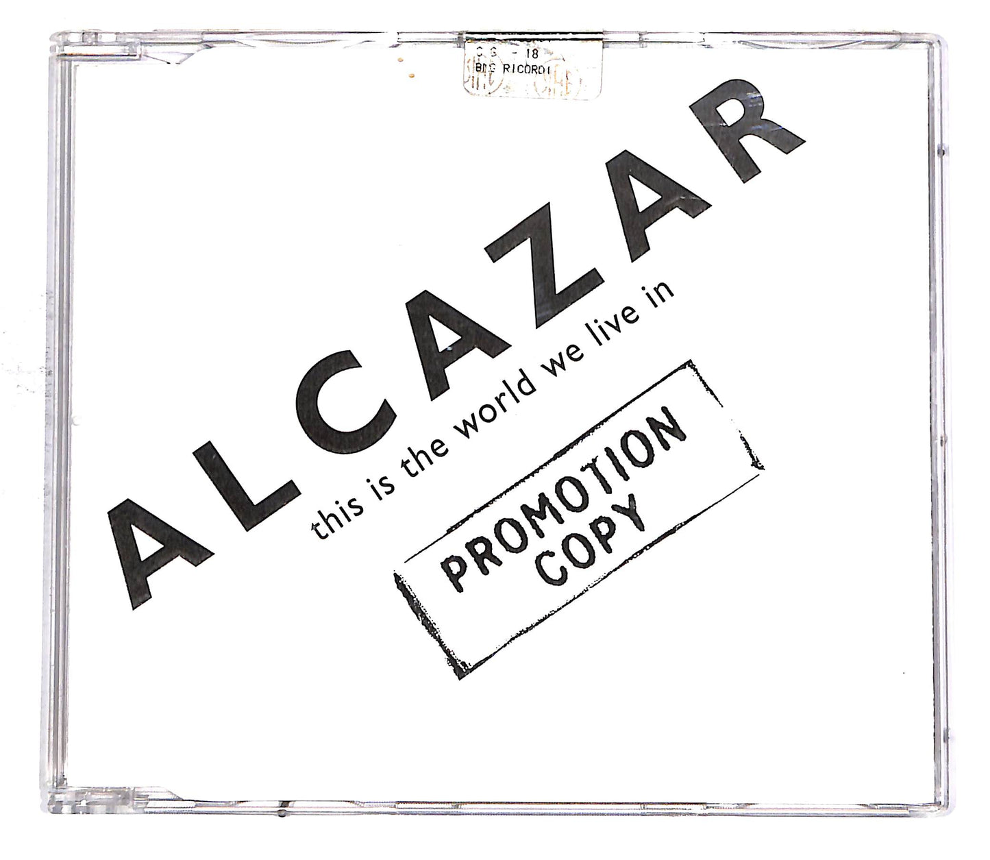 EBOND Alcazar - This Is The World We Live In CD CD053070
