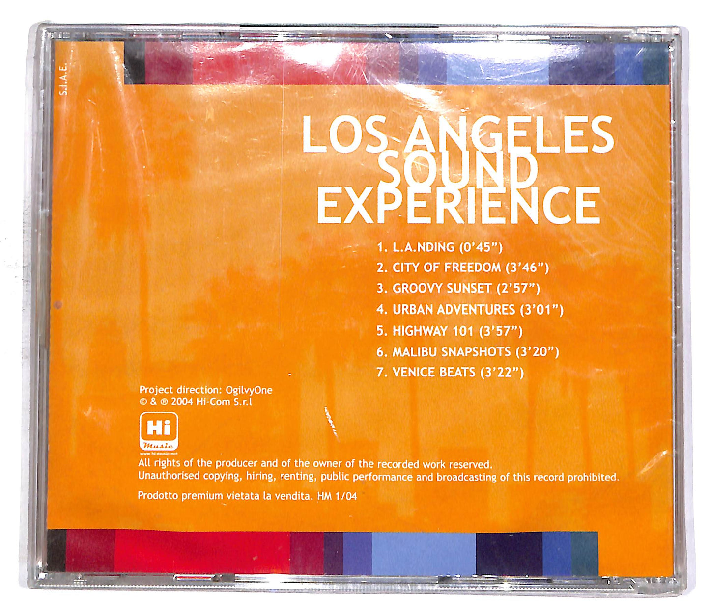 EBOND Los Angeles Sound Experience EDITORIALE CD CD053101