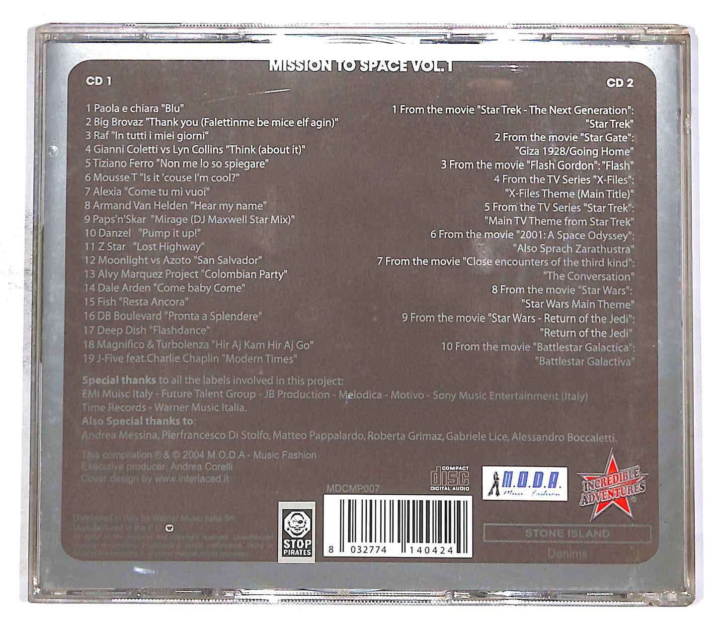 EBOND Various - Mission To Space Vol. 1 (2 dischi) CD CD053104