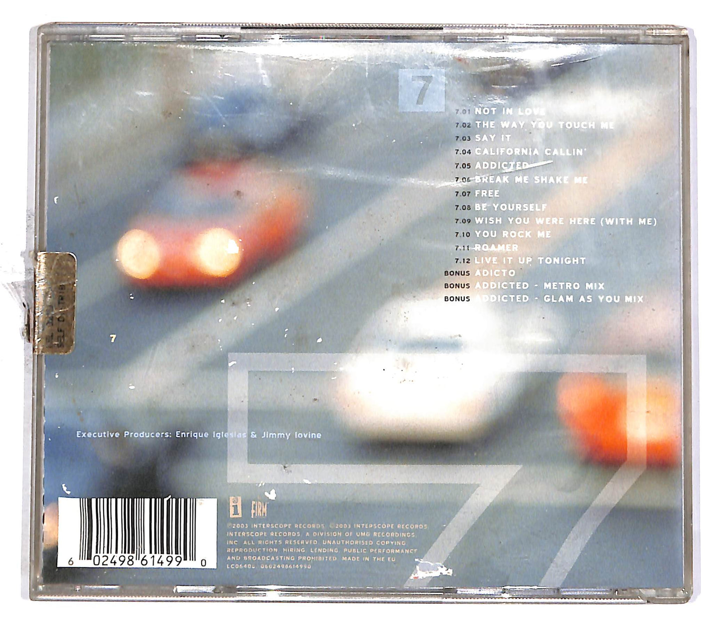 EBOND Enrique Iglesias - Seven CD CD053105