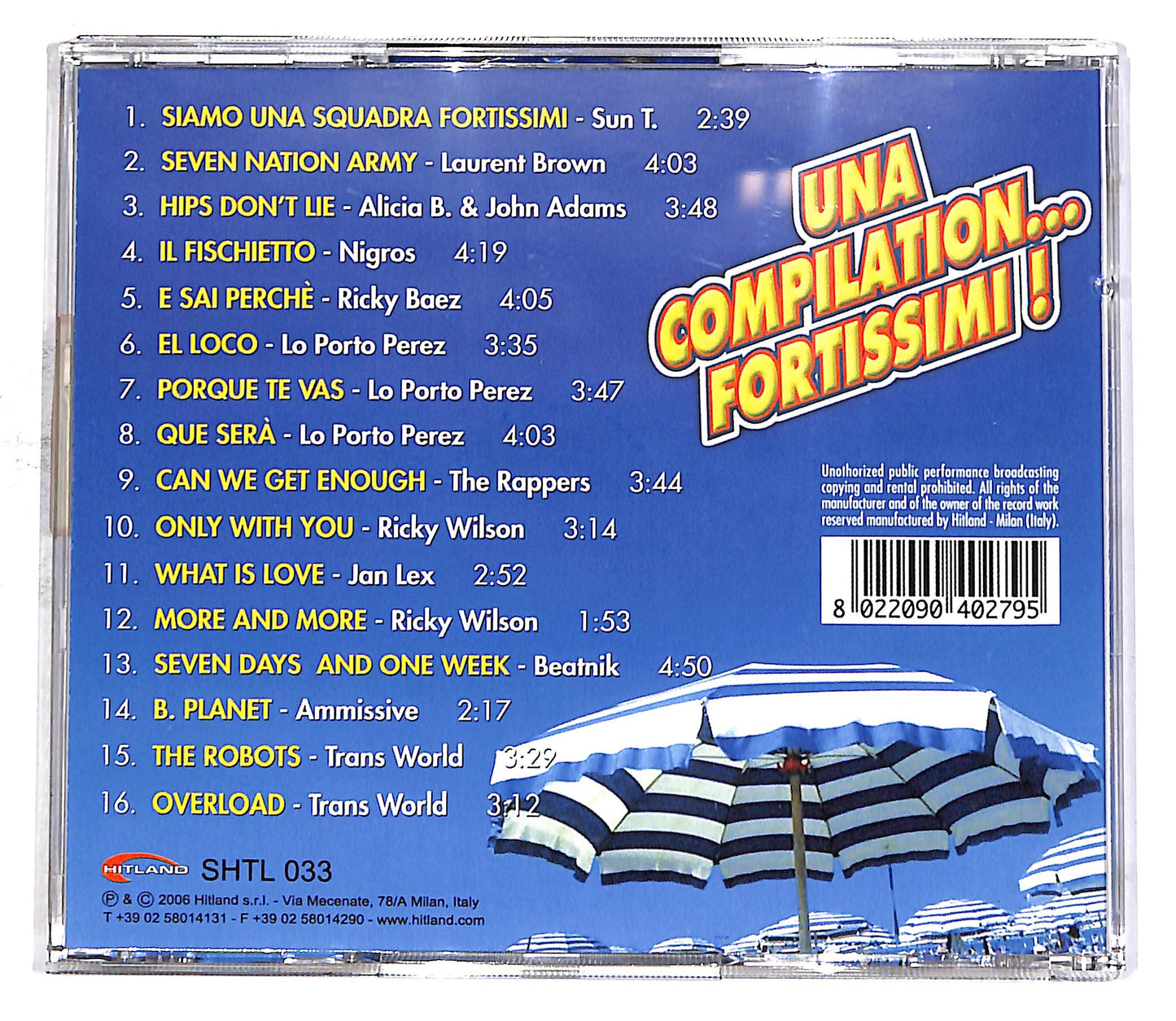 EBOND Una Compilation... Fortissimi! CD CD053108
