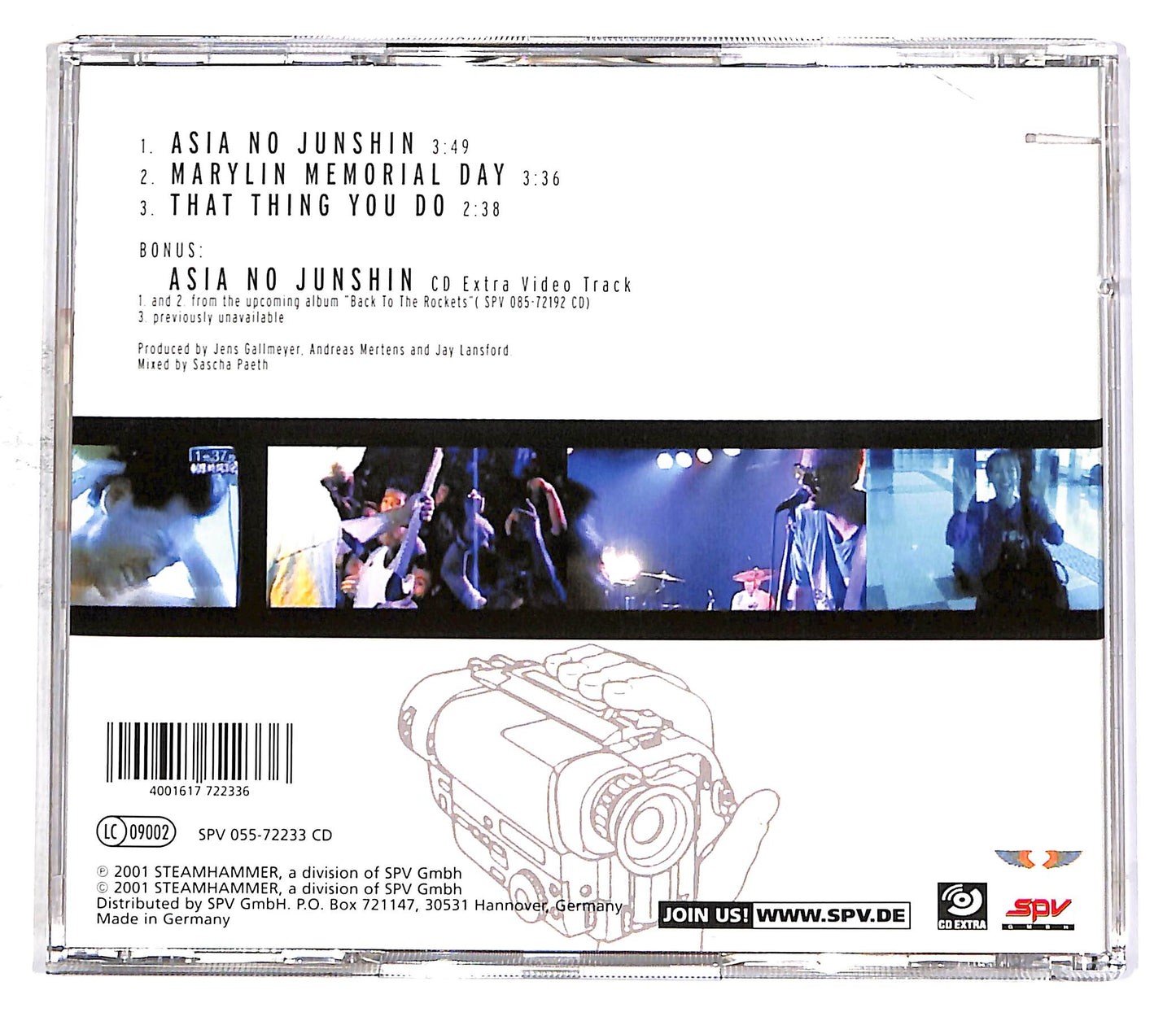 EBOND Gigantor - Asia No Junshin CD CD053114