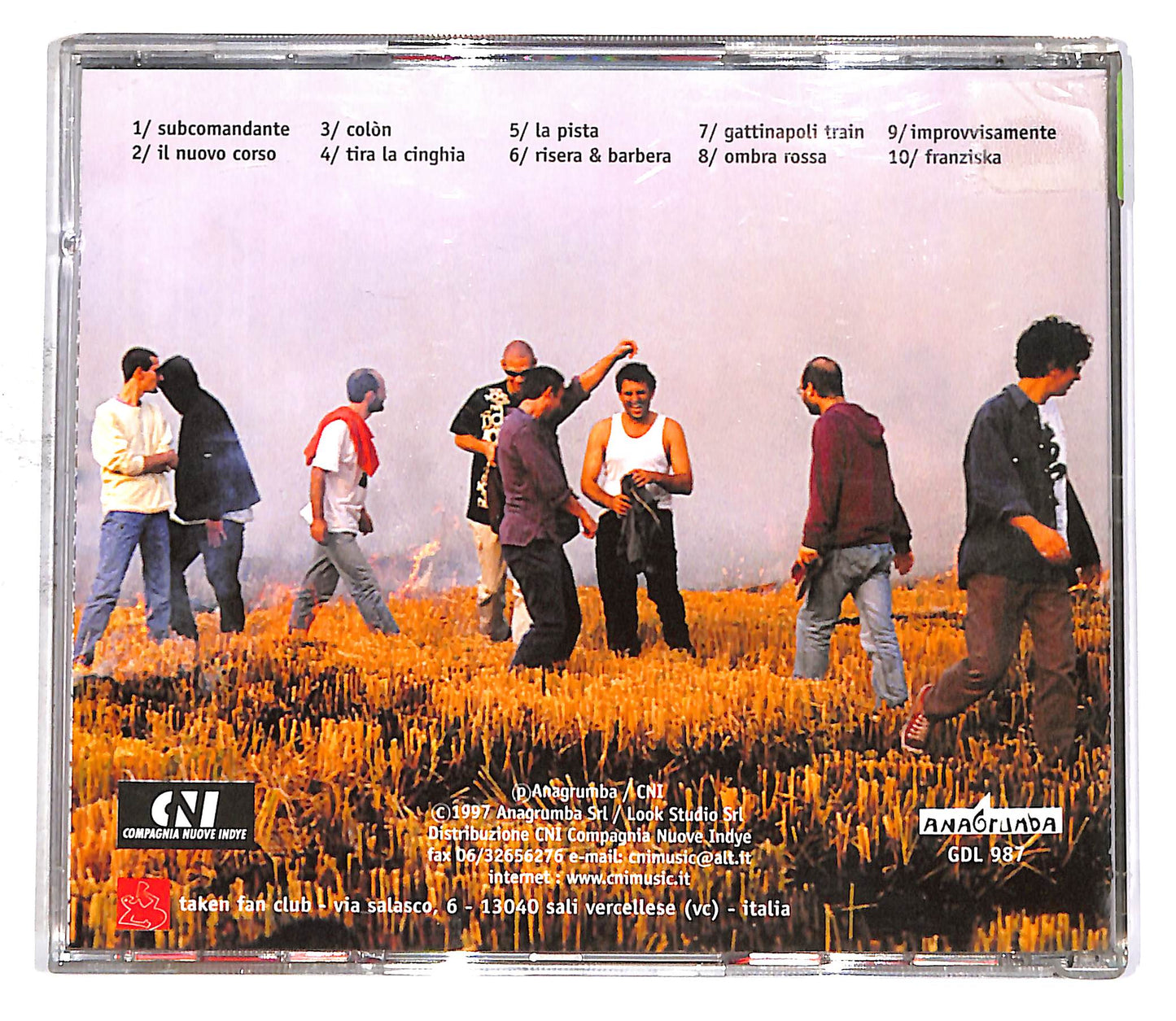 EBOND Taken - Vulcano EDITORIALE CD CD053123