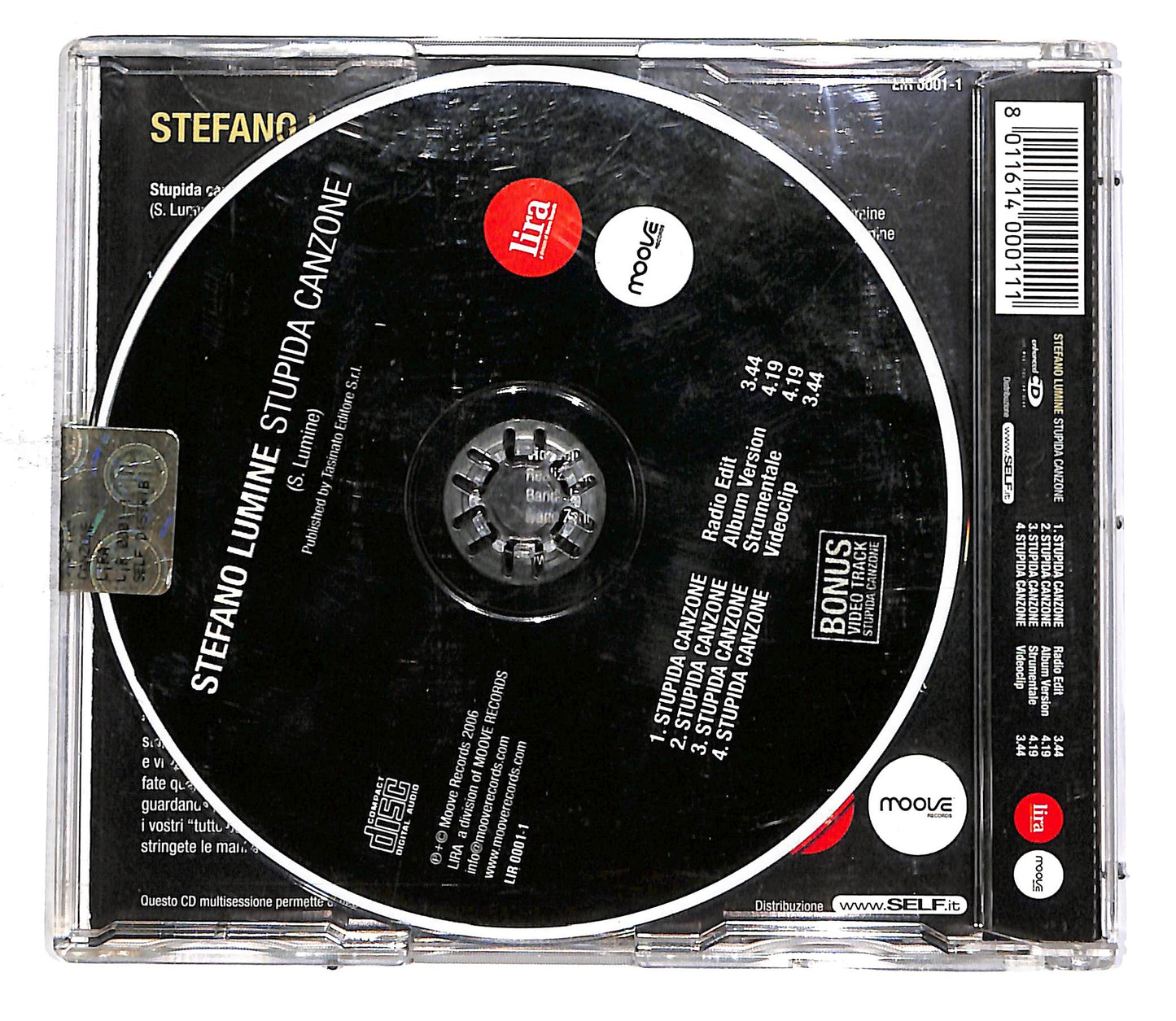 EBOND Stefano Lumine - Stupida Canzone CD CD053127