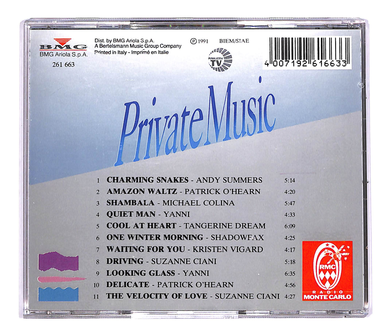 EBOND Various - private music The Collection 2 CD CD053201