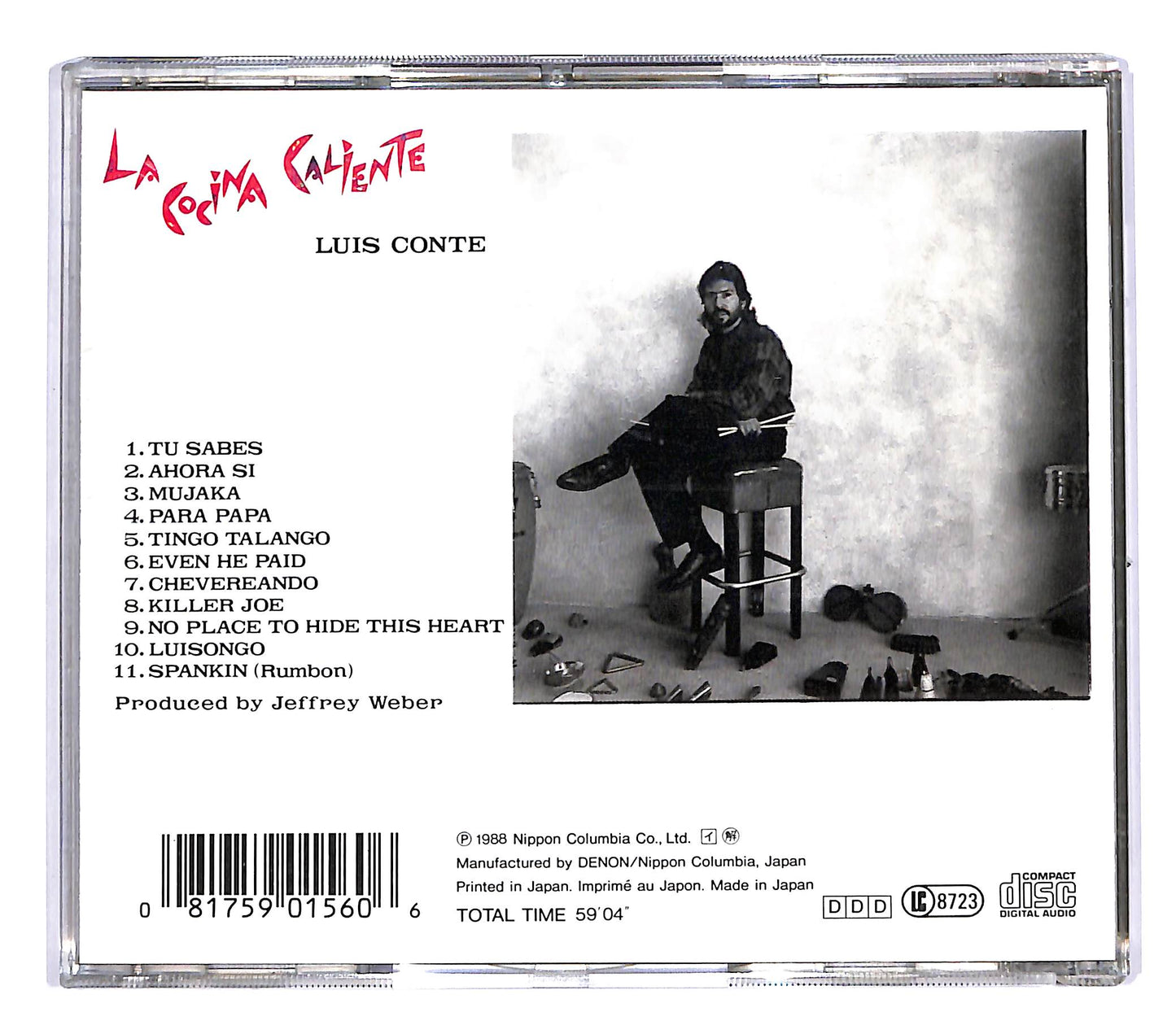EBOND Luis Conte - La Cocina Caliente CD CD053316