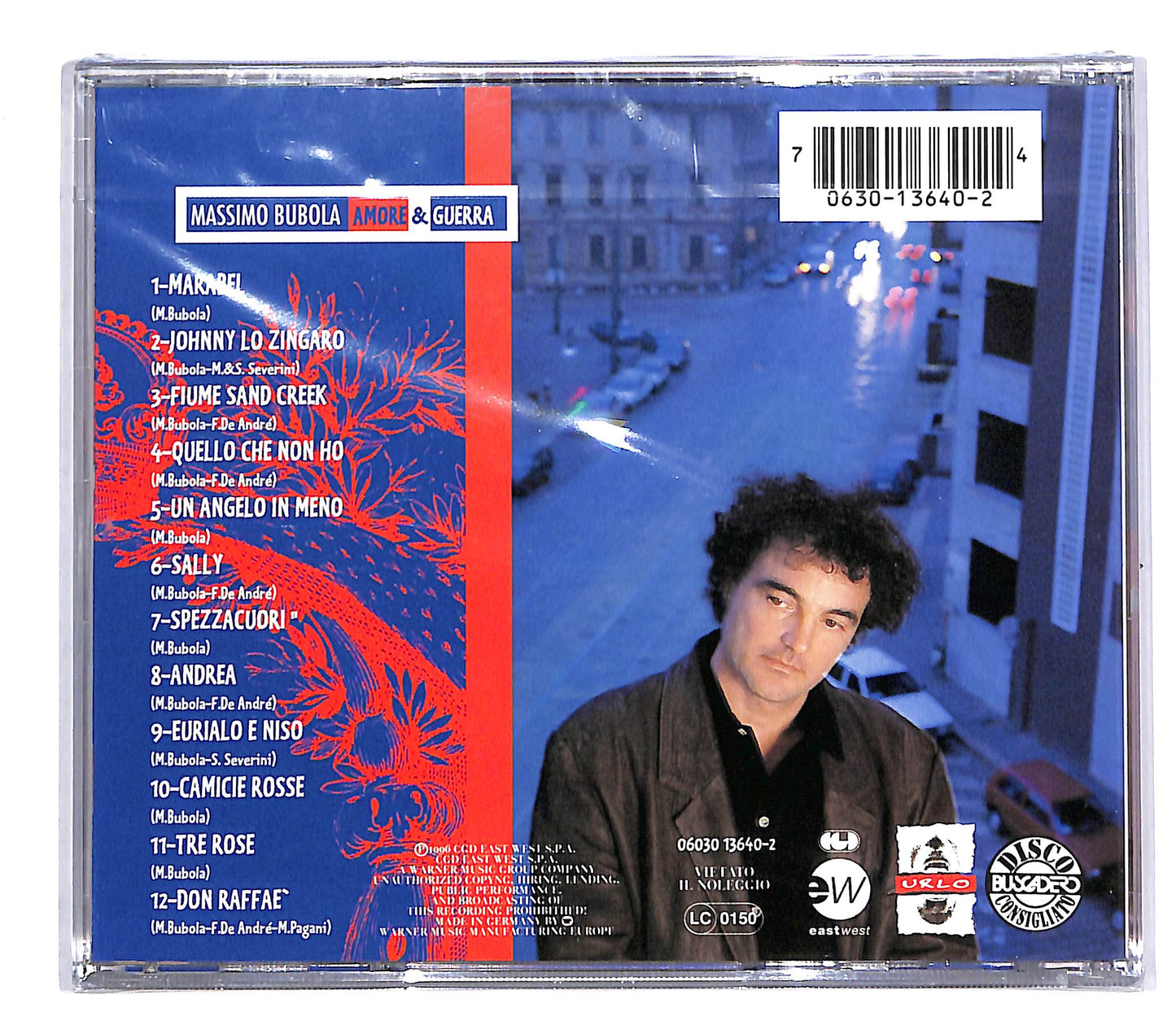 EBOND Massimo Bubola - Amore e Guerra CD CD053401