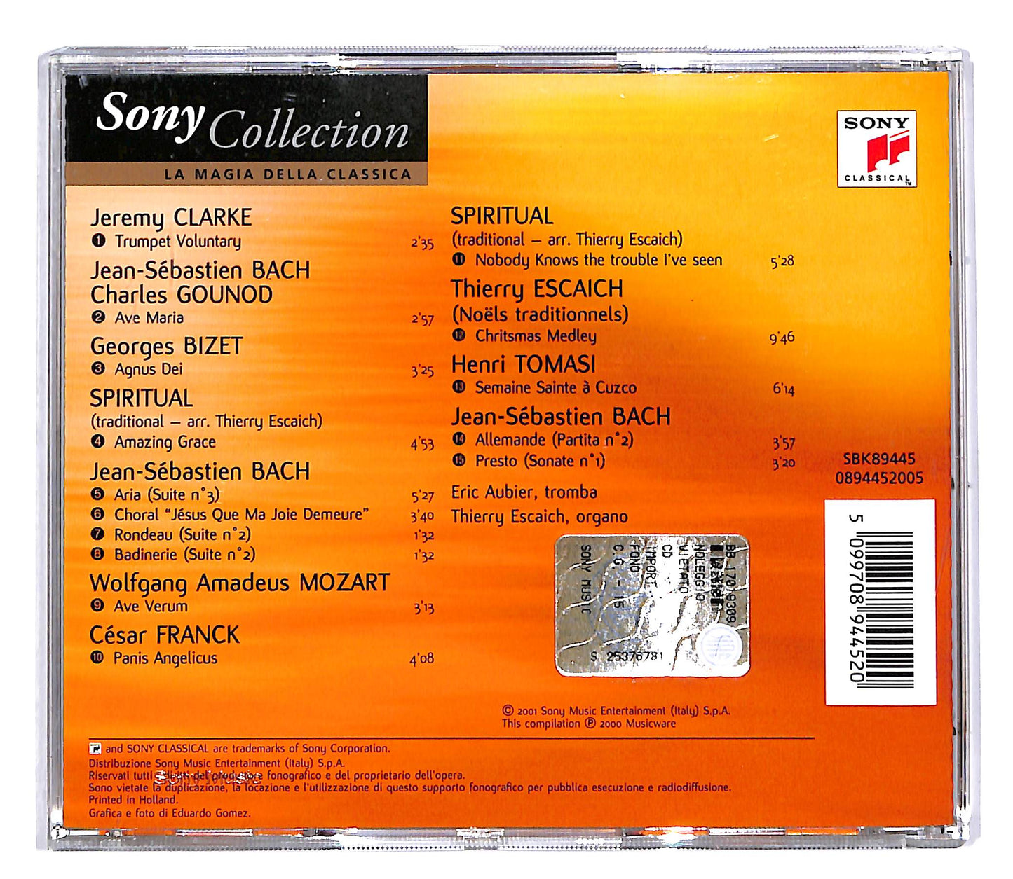 EBOND Various - Trombe e Organi CD CD053407