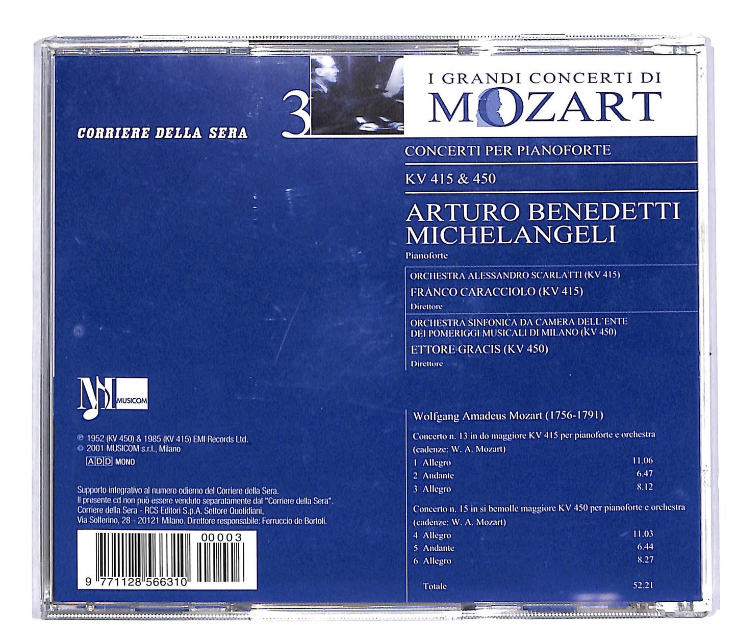 EBOND I grandi concerti di Mozart vol.3 EDITORIALE CD CD053423