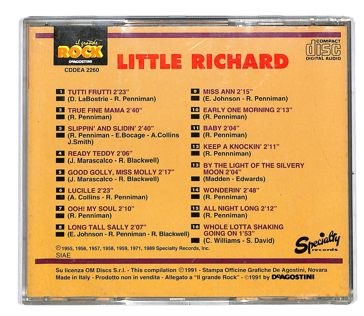 EBOND Little Richard - Little Richard EDITORIALE CD CD053536
