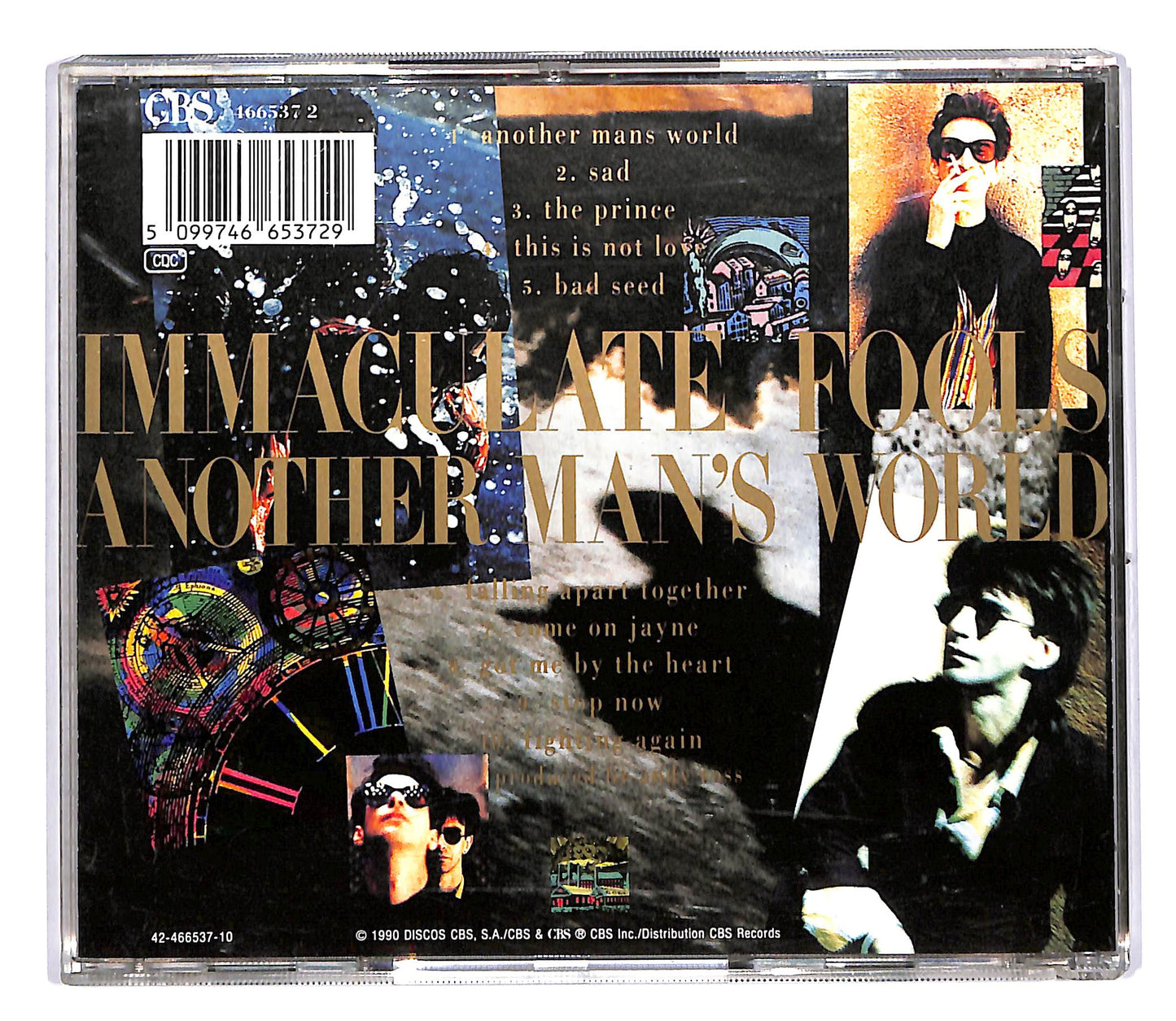 EBOND Immaculate Fools - Another Man's World CD CD053615