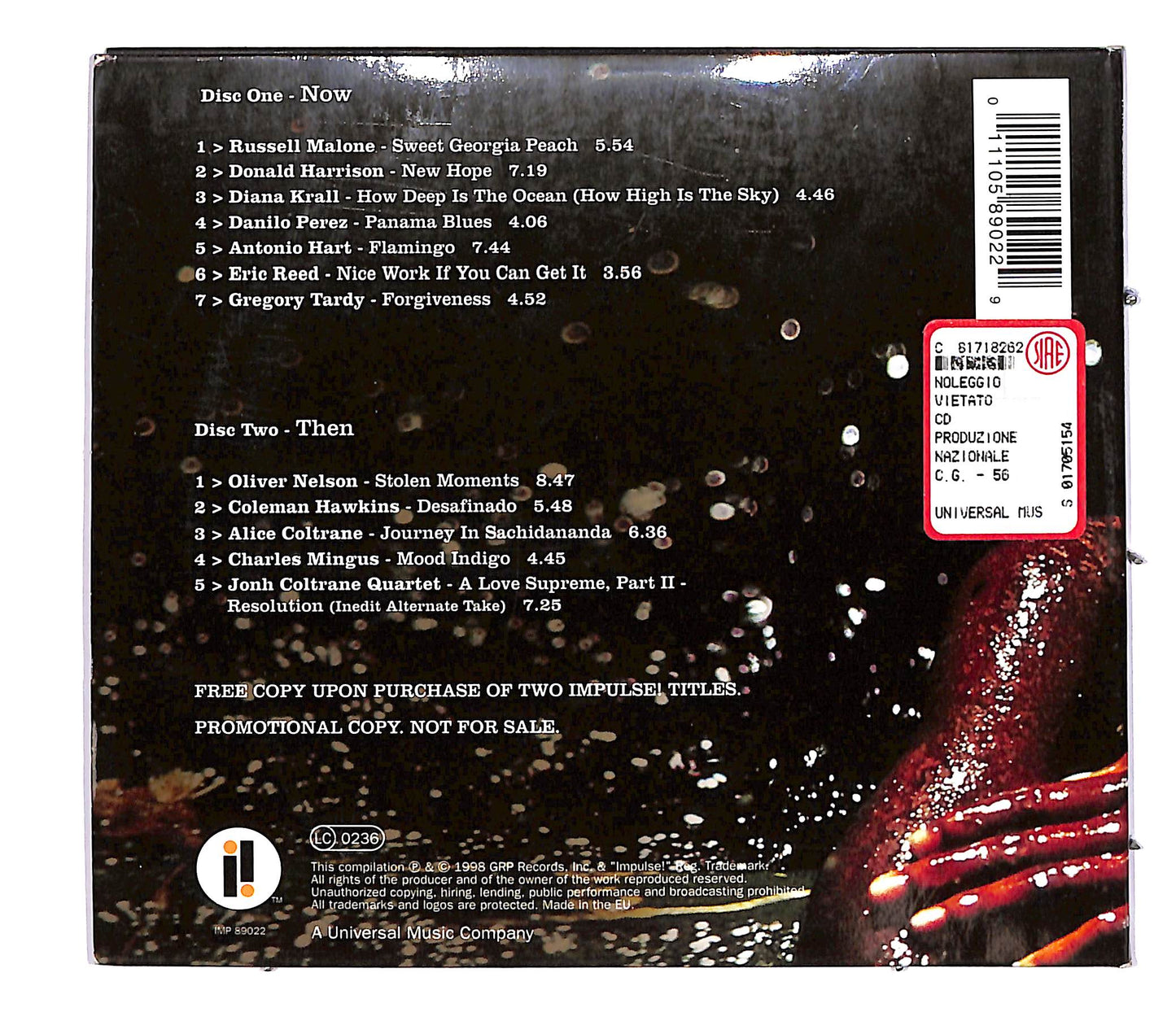 EBOND Various - Impulse! Now And Then CD CD053636