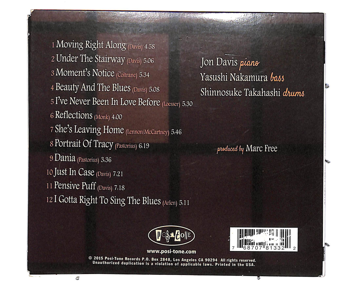 EBOND Jon Davis - Moving Right Along CD CD053721