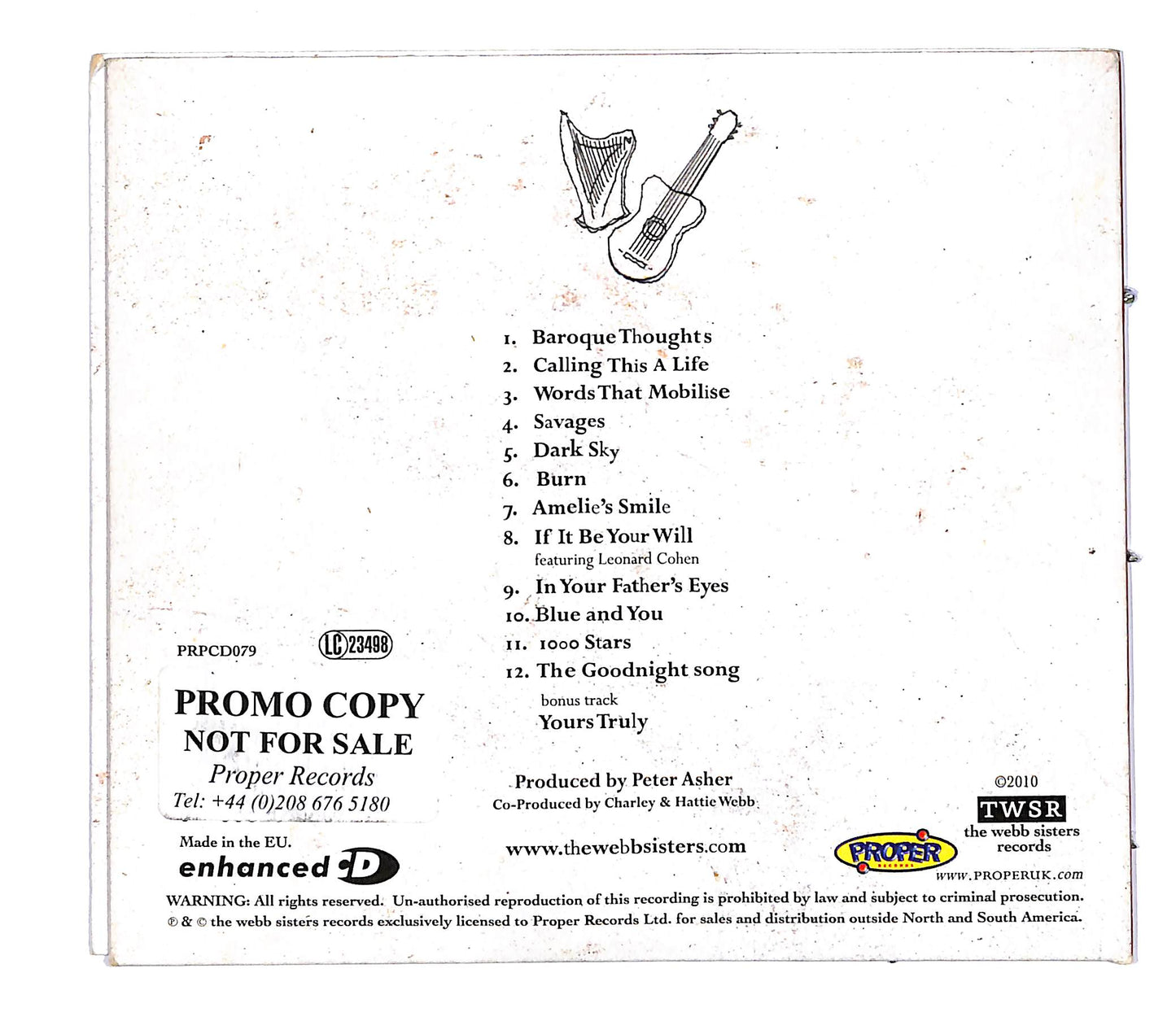 EBOND The Webb Sisters - Savages CD CD053747