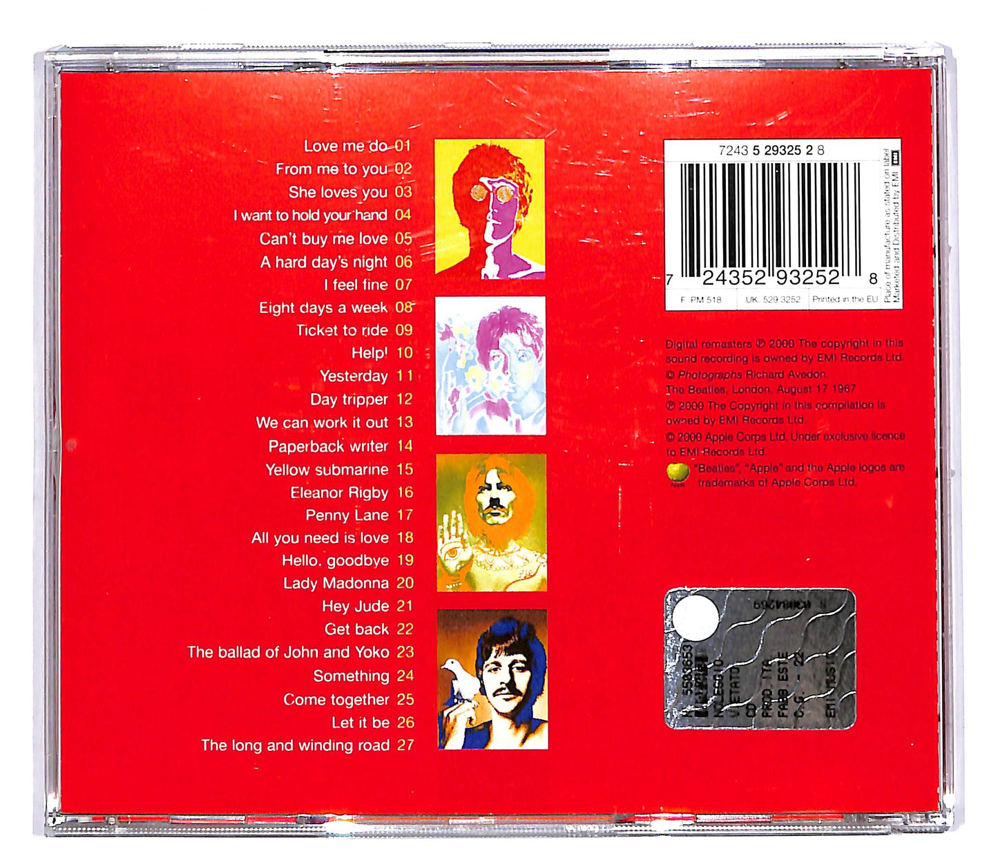 EBOND The Beatles - 1 CD CD053753