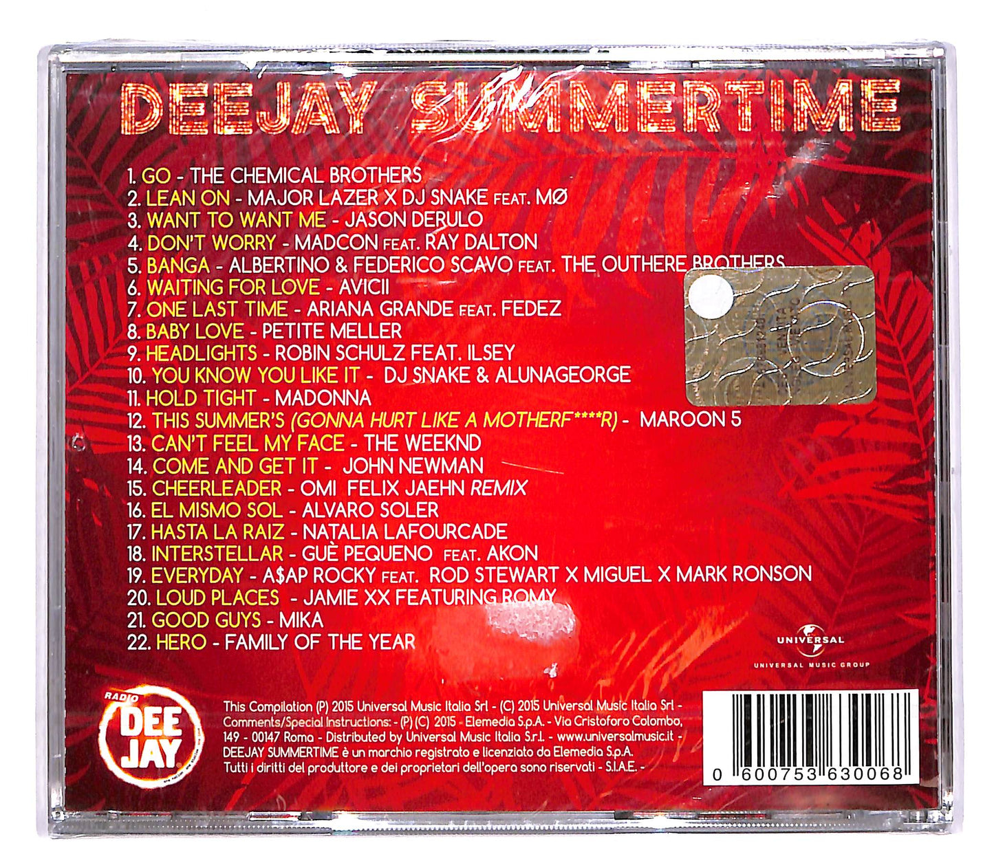 EBOND Various - Deejay Summertime CD CD053770