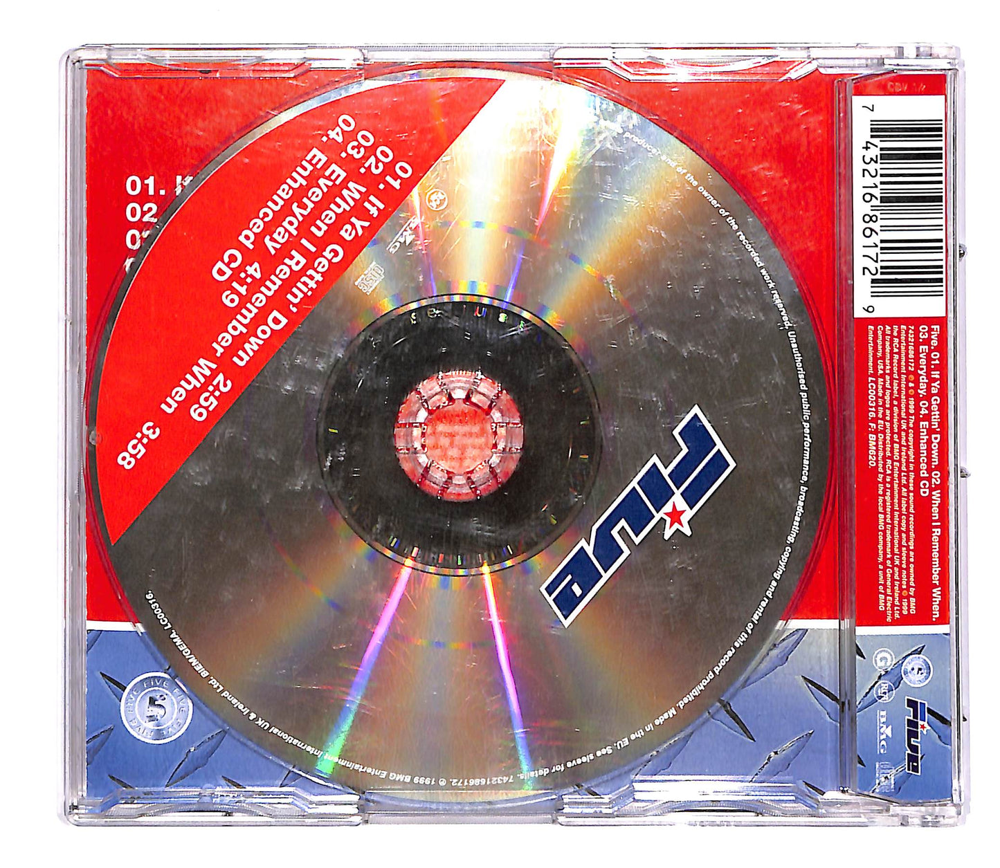 EBOND Five - If Ya Gettin' Down CD CD053806