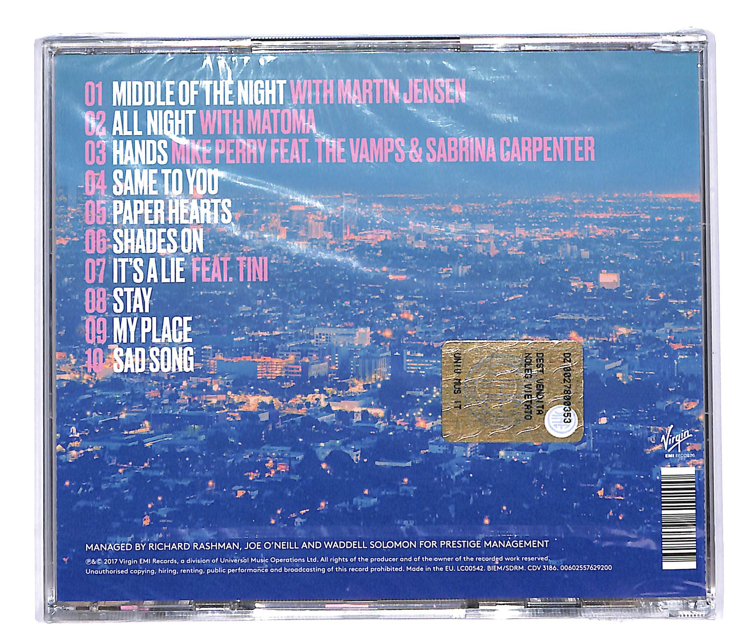 EBOND The Vamps - Night e Day (Night Edition) CD CD053837