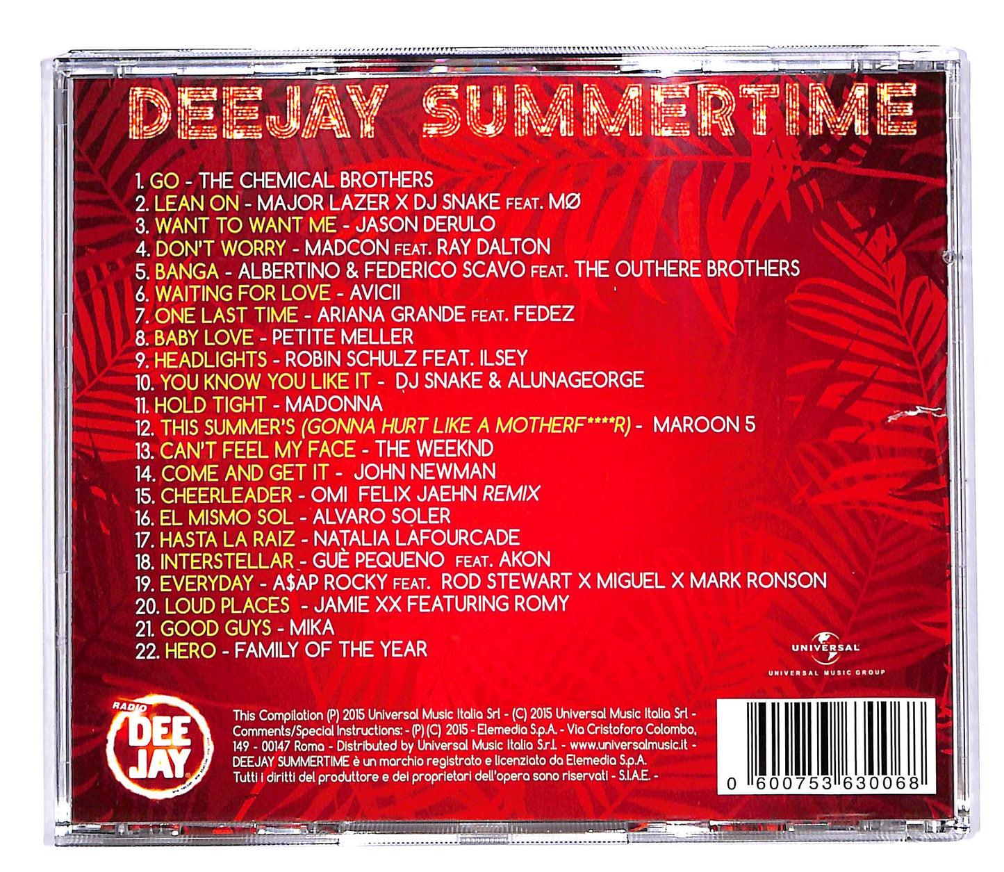 EBOND Various - Deejay Summertime CD CD053841