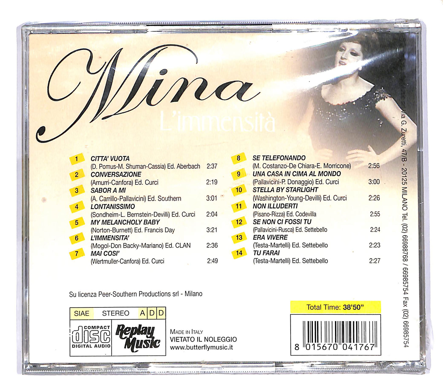 EBOND Mina - L'Immensita CD CD053856