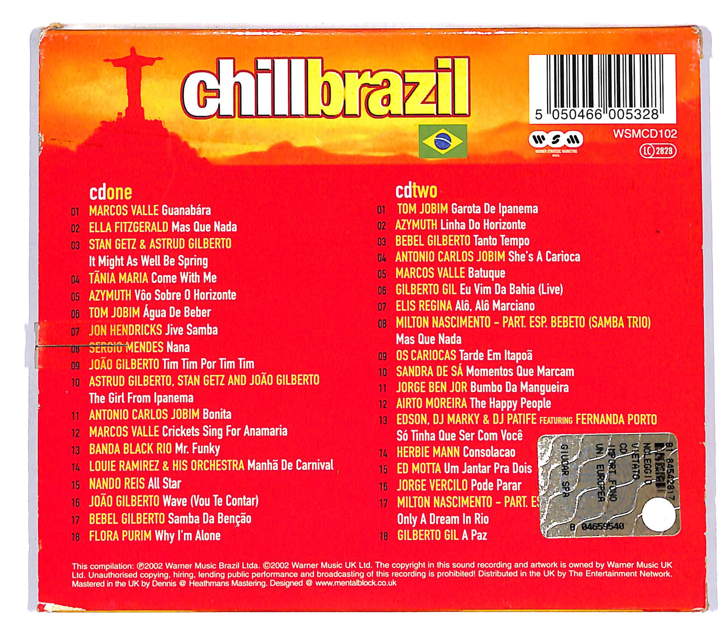 EBOND Various - Chillbrazil CD CD054043