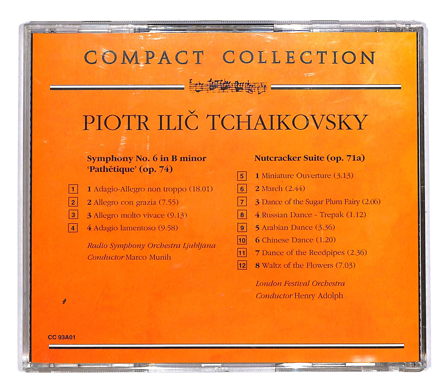EBOND Tchaikovsky - Ciaikovski Symphony N.6 EDITORIALE CD CD054051